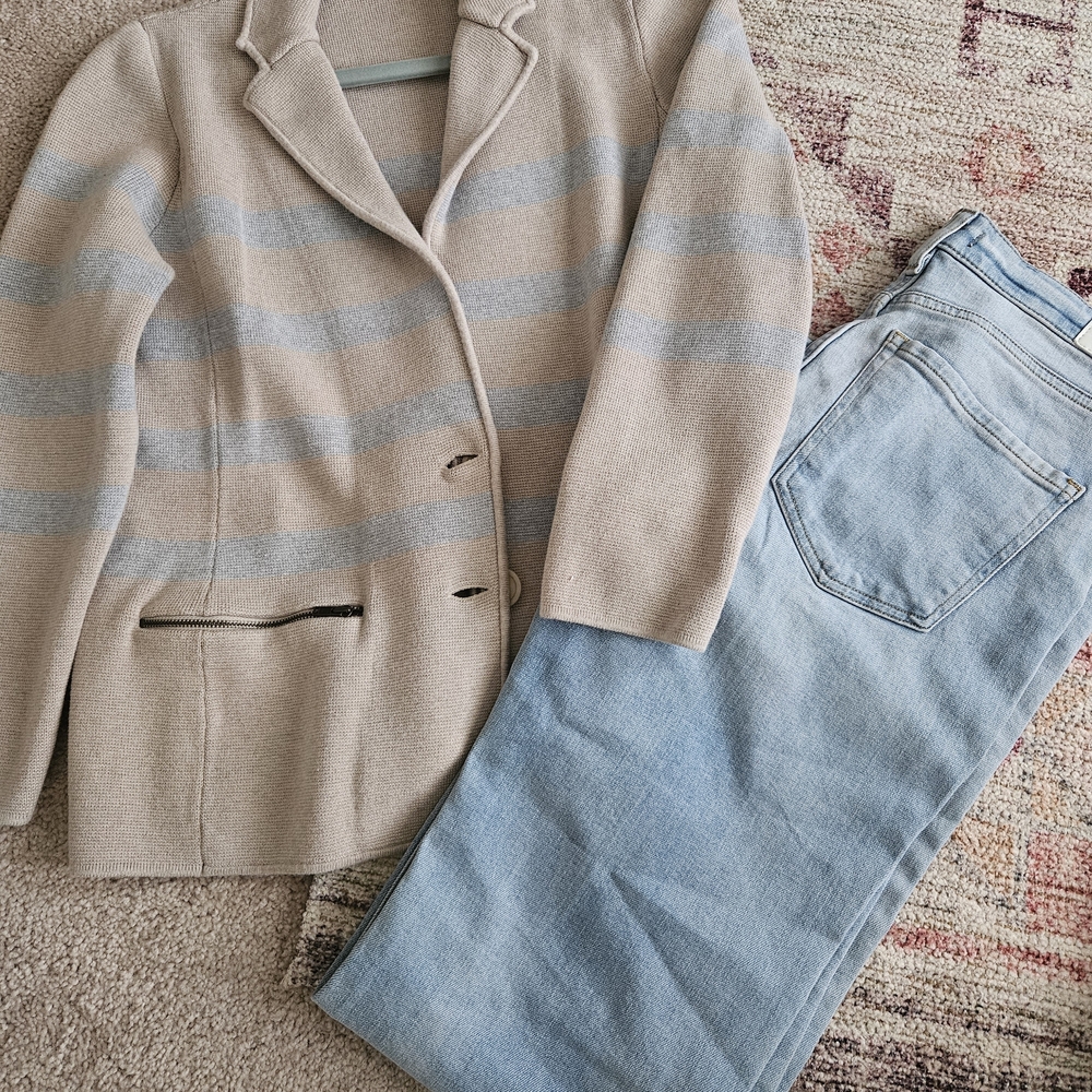 Womens Talobots structured sweater cardigan